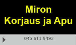 Miron Korjaus ja Apu logo